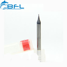 Herramienta de corte BFL PCB Carburo Micro fresas 0.1mm End Mill